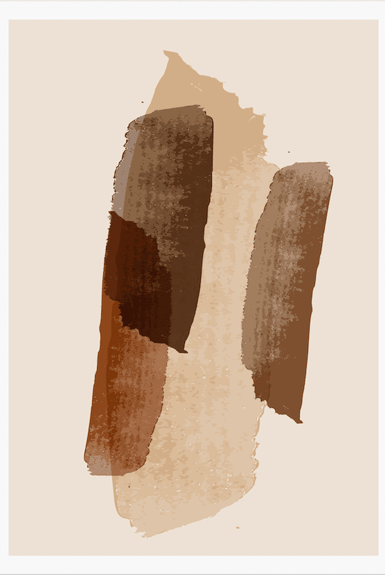 Sand Tones Tranquility Abstract Wall