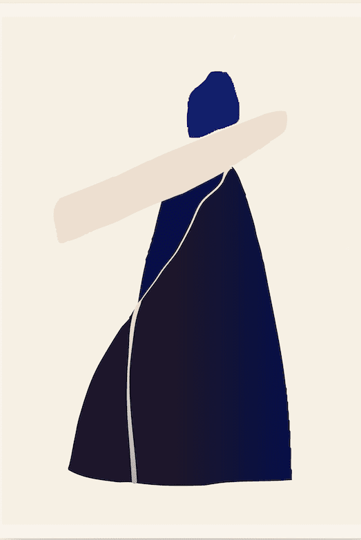 Abstract Aesthetic Shape Wall I