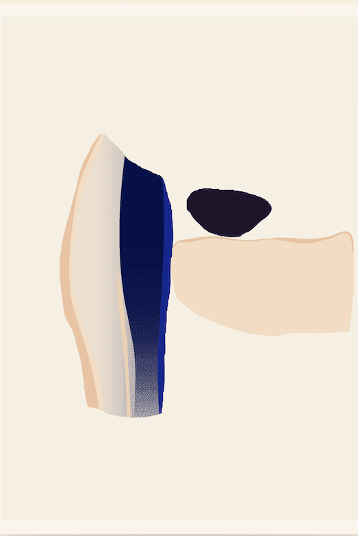 Abstract Aesthetic Shape Wall II