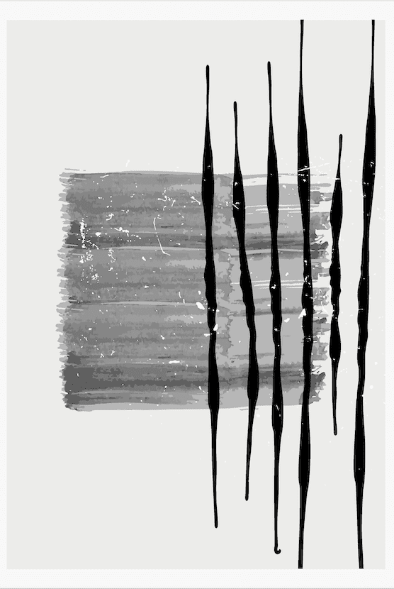 Monochromatic Chaos Abstract Wall IV