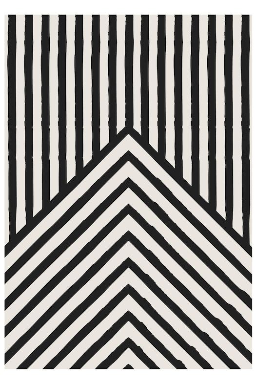 Geometric Pattern Abstract Wall I