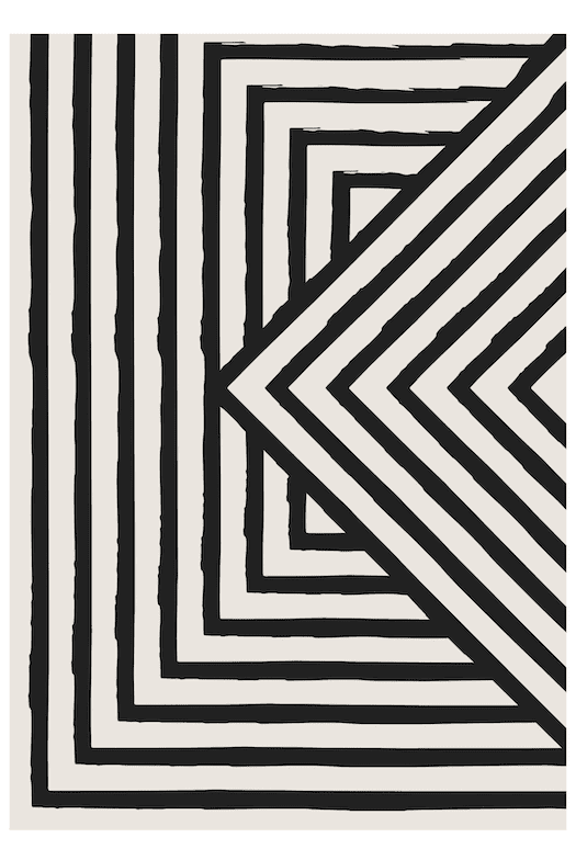 Geometric Pattern Abstract Wall IV