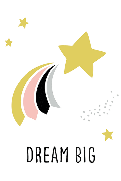 Dream Big Starburst Wall