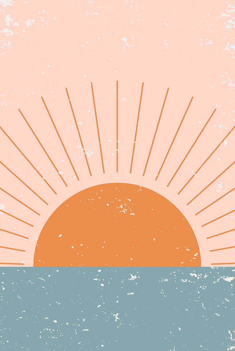 Enchanting Sunset Wall