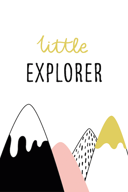 Little Explorer's Journey Wall