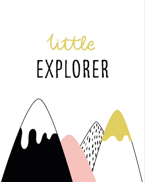 Little Explorer's Journey Wall