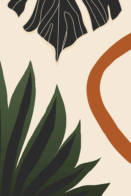 Tropical Rumination Wall