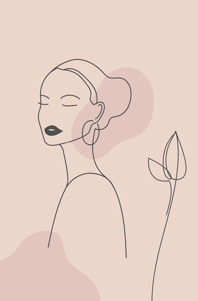 Feminine Floral Whisper Wall