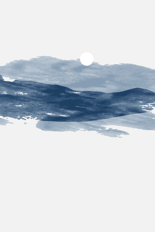 Moonlit Fjord Wall II