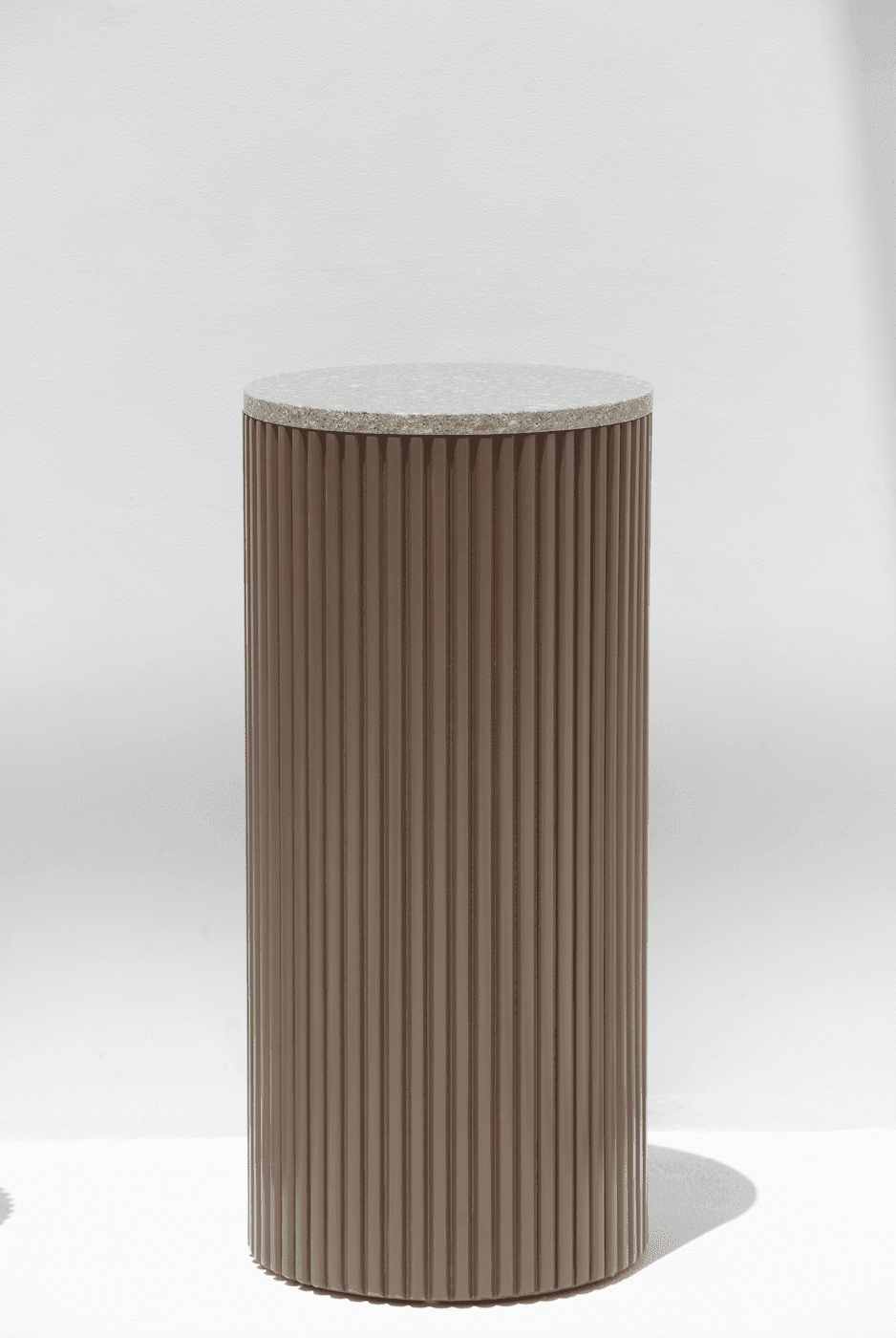 Alora Brown Wooden Plinth With Multiple Tops