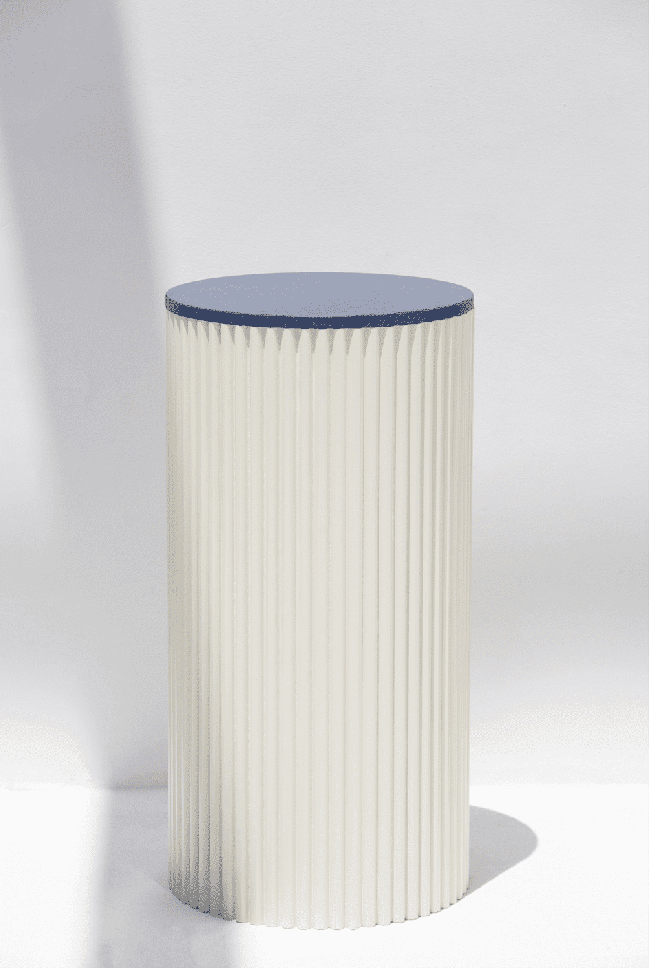 Alora Beige Wooden Plinth With Multiple Tops Blue Quz