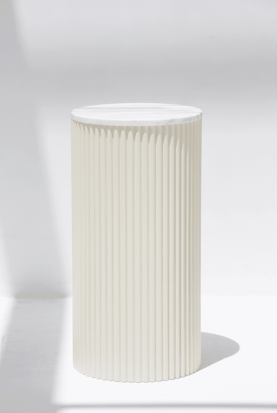 Alora Beige Wooden Plinth With Multiple Tops Volakes Marble