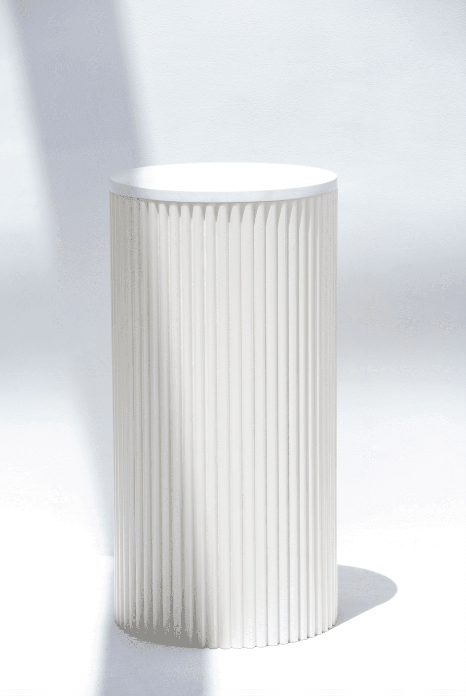 Alora Beige Wooden Plinth With Multiple Tops White Quz