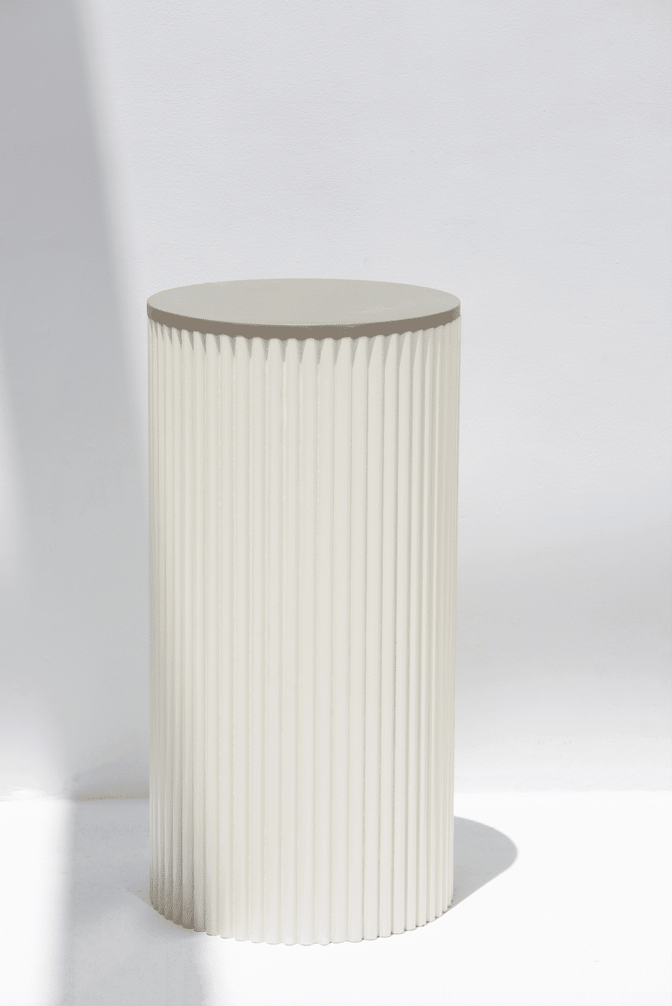 Alora Beige Wooden Plinth With Multiple Tops Brown Quz