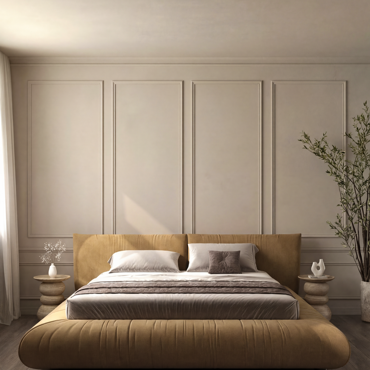 Create a Cozy Retreat with the Selini Chestnut Caramel Bed – Homekode