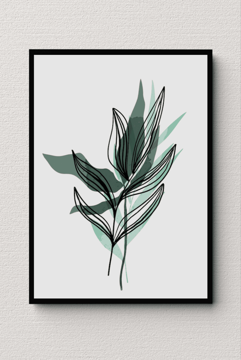 Serene Flora Wall Art III