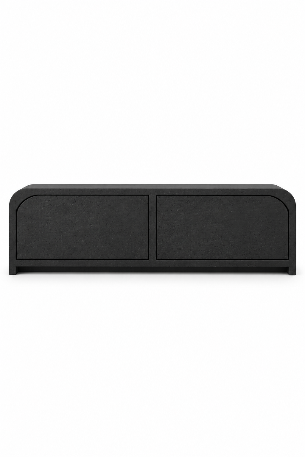 Sorevin Black Microconcrete Shoe Cabinet