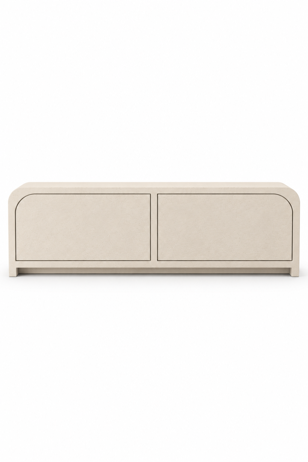 Sorevin Light Beige Microconcrete Shoe Cabinet