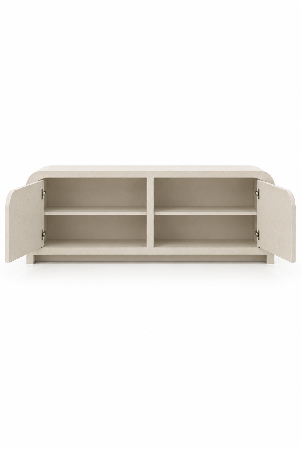 Sorevin Light Beige Microconcrete Shoe Cabinet