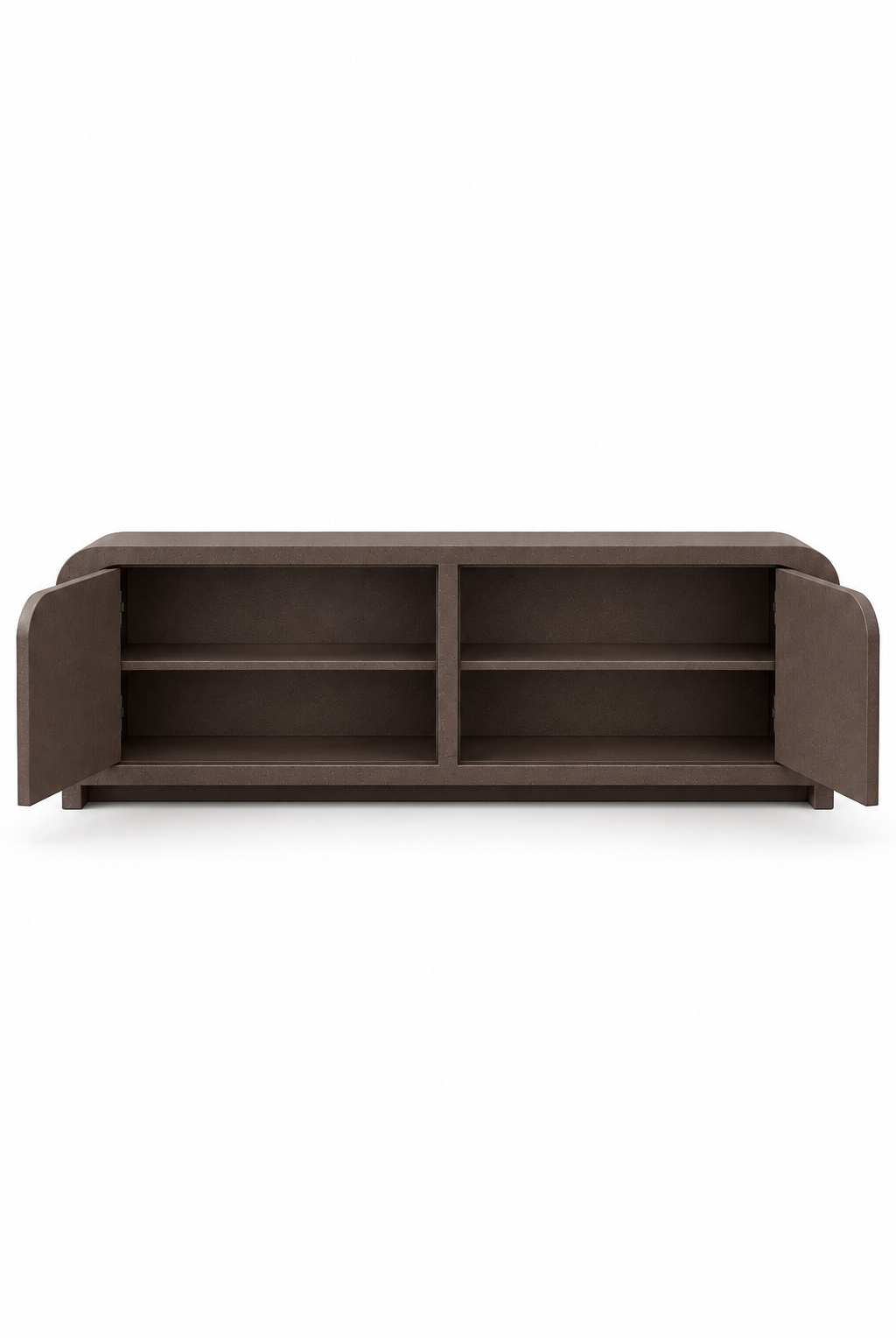 Sorevin Mocha Microconcrete Shoe Cabinet