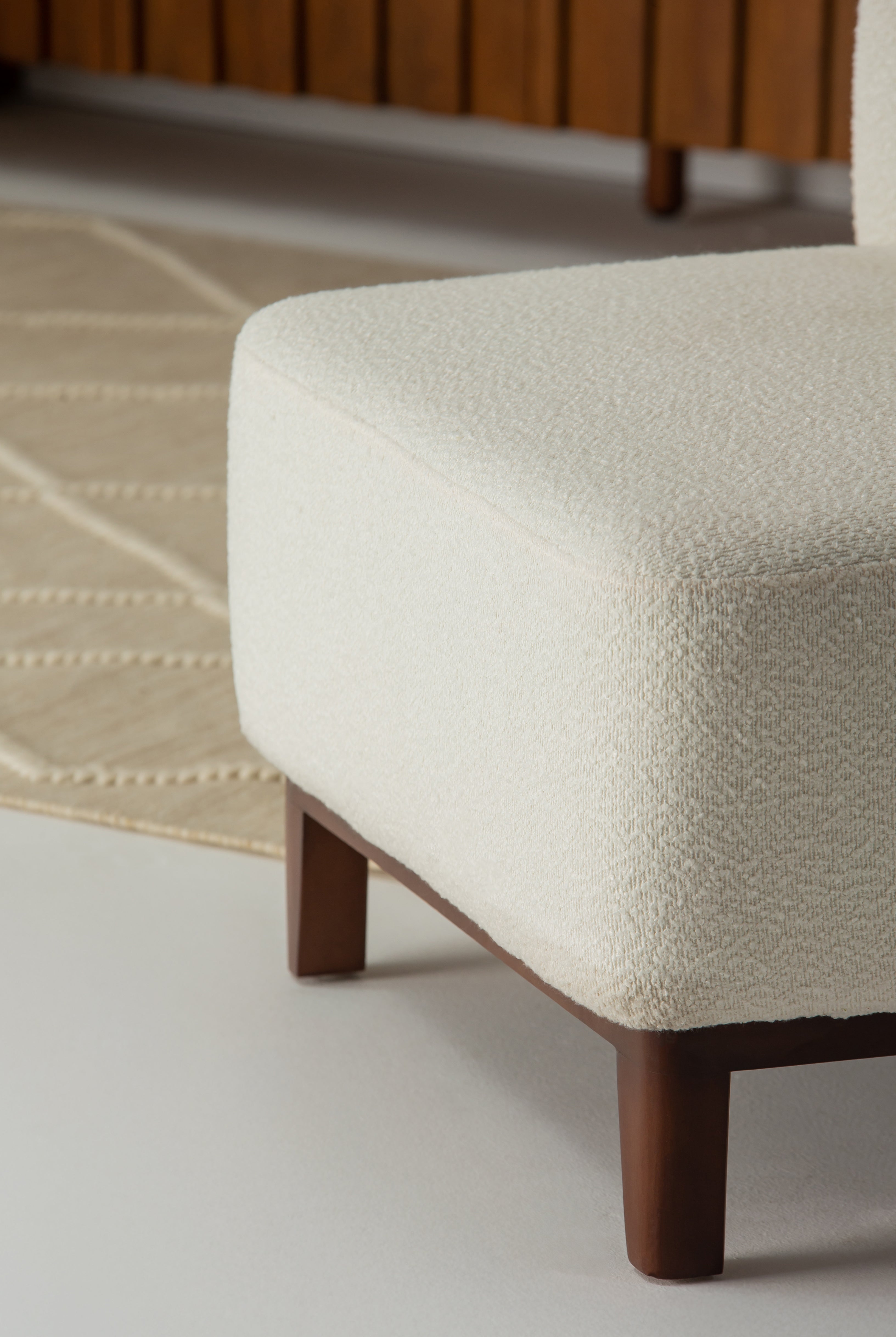 Spiros Bouclé Lounge Sofa Chair