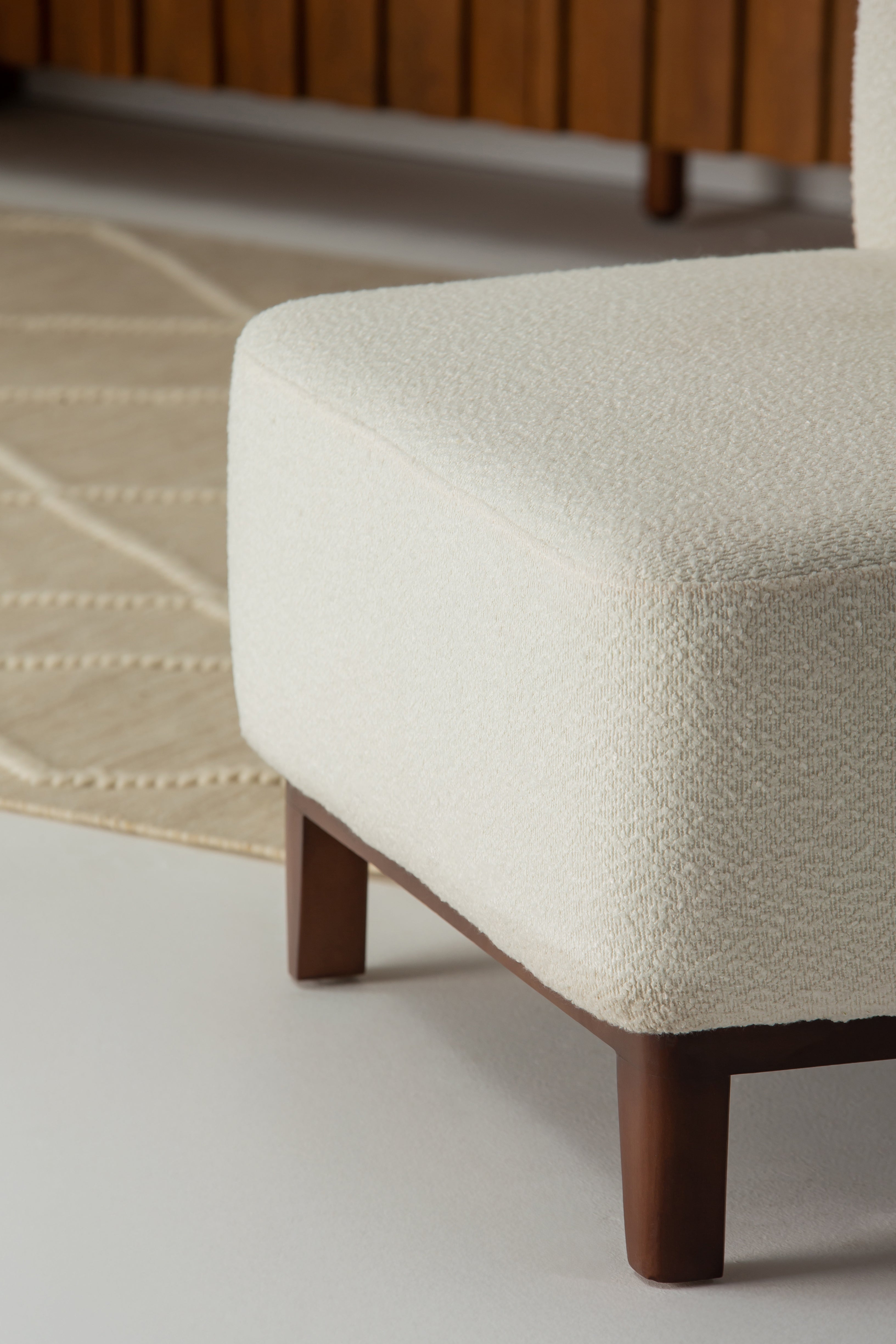 Spiros Bouclé Lounge Sofa Chair