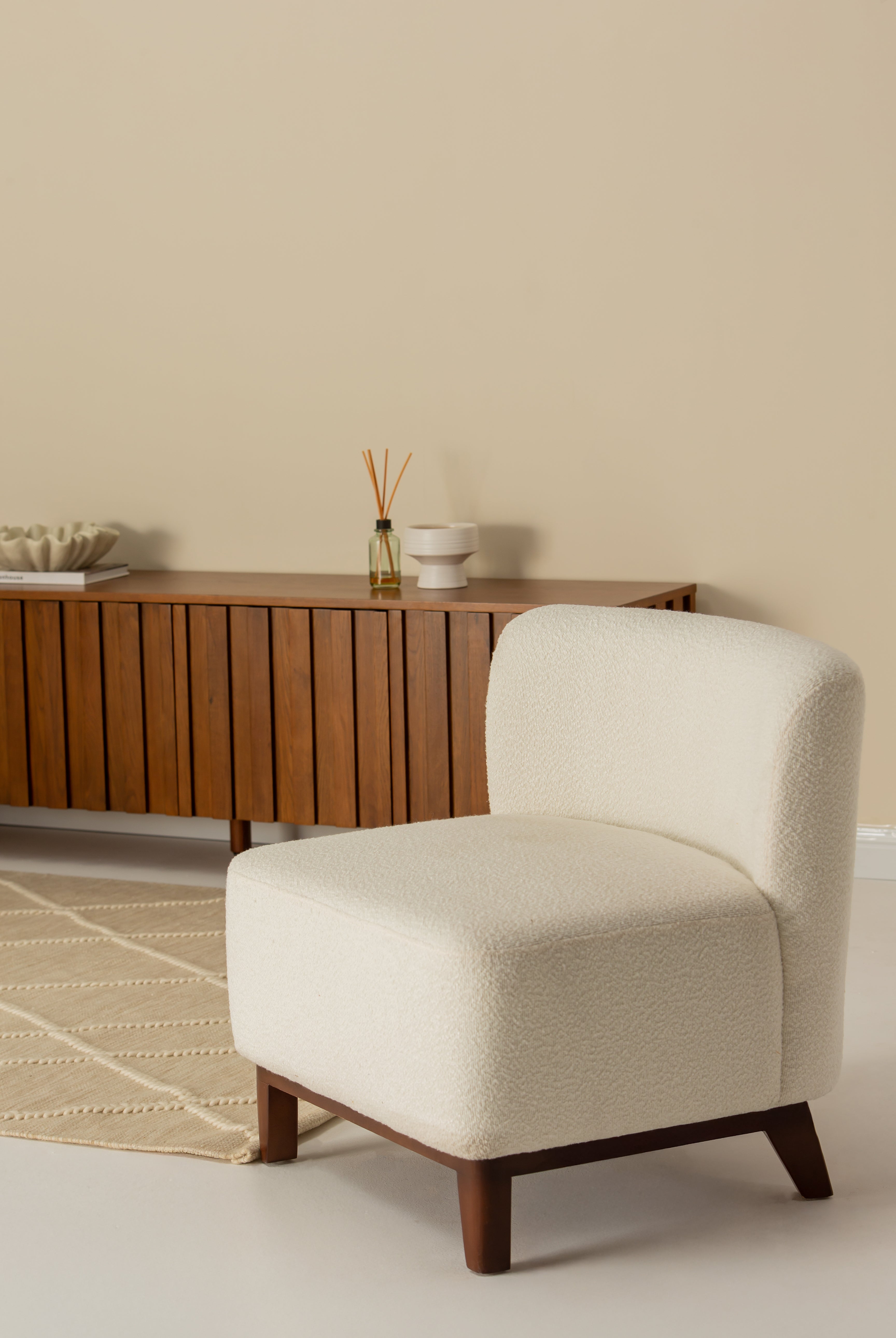 Spiros Bouclé Lounge Sofa Chair