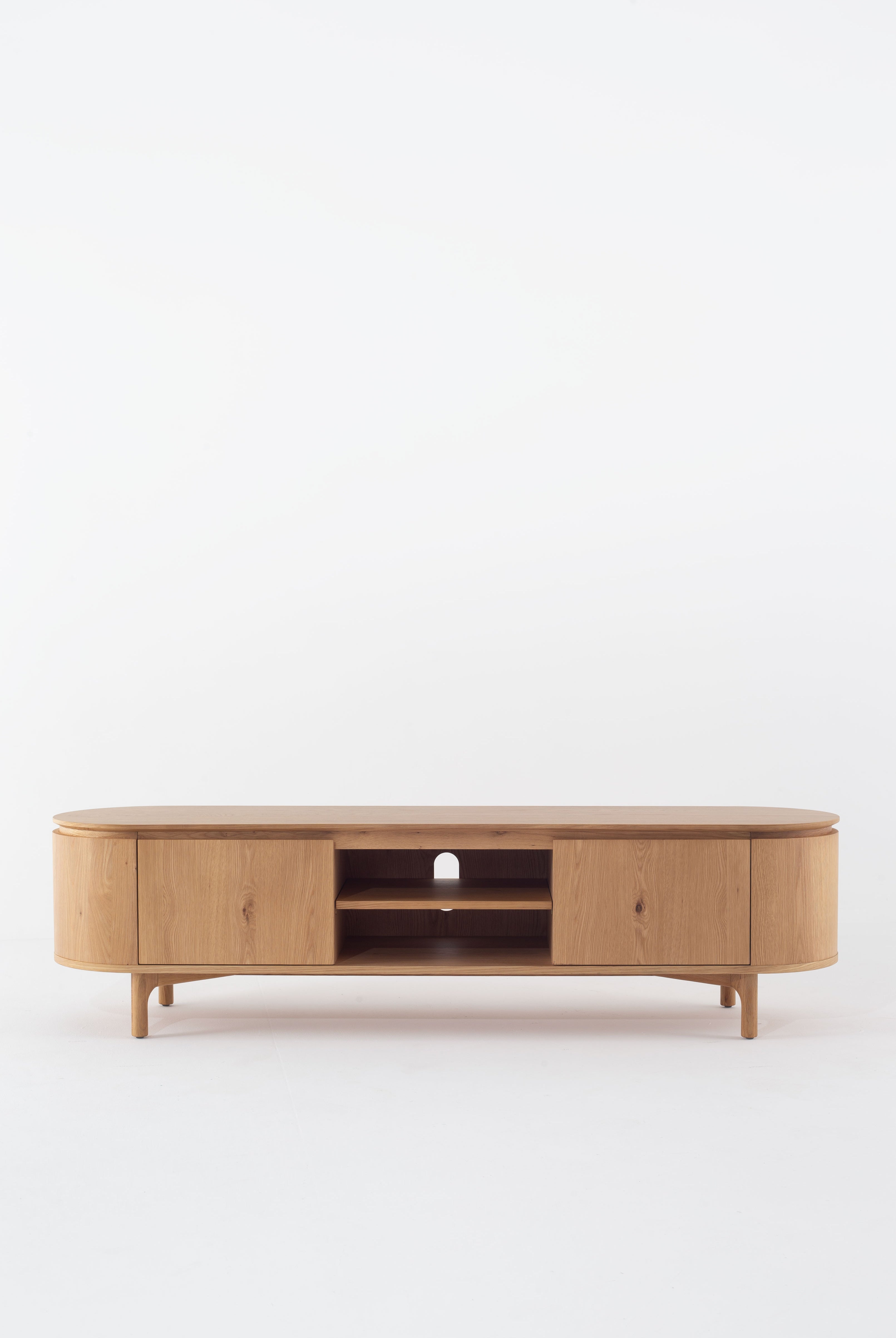 Orbique Wooden Media Unit