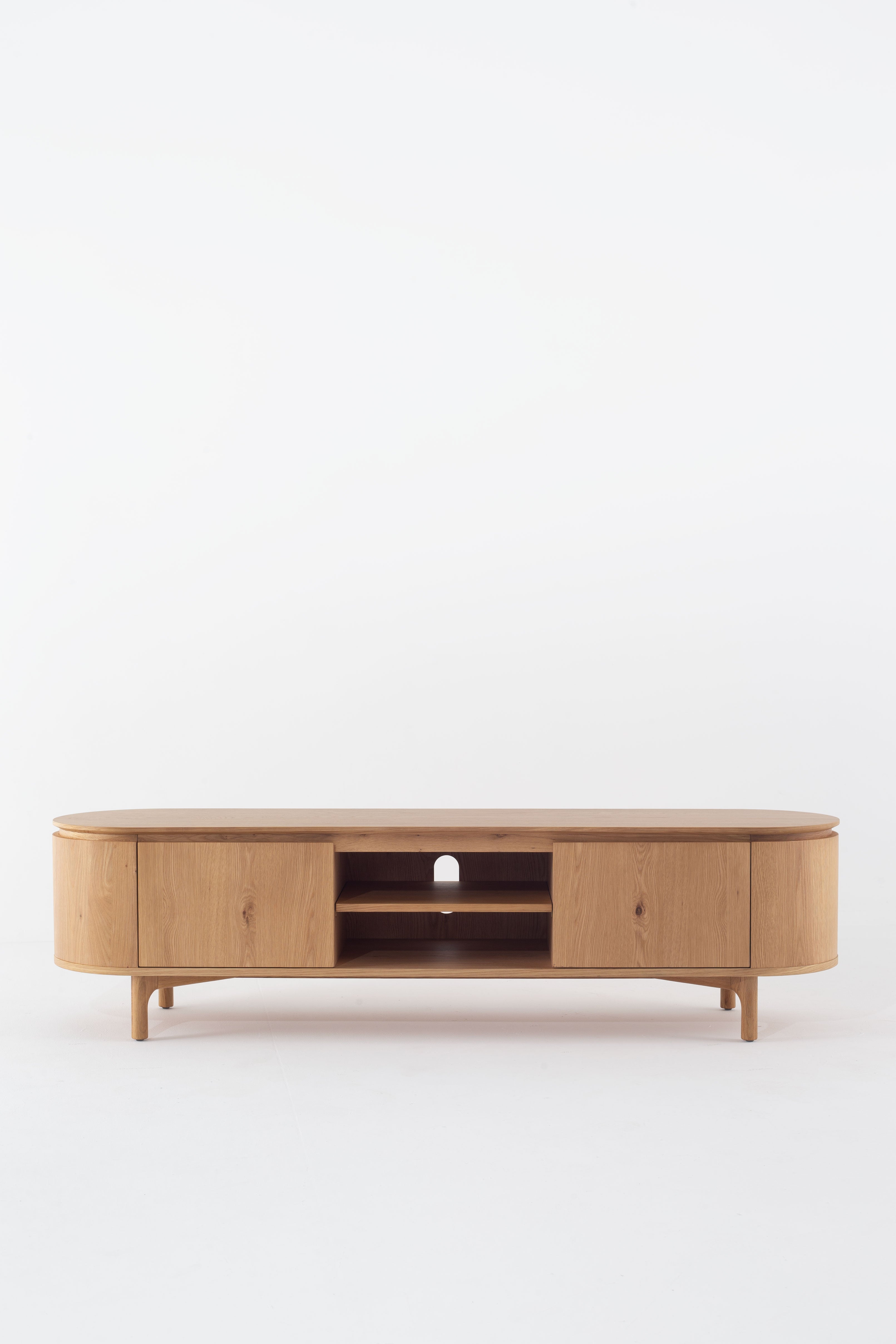 Orbique Wooden Media Unit