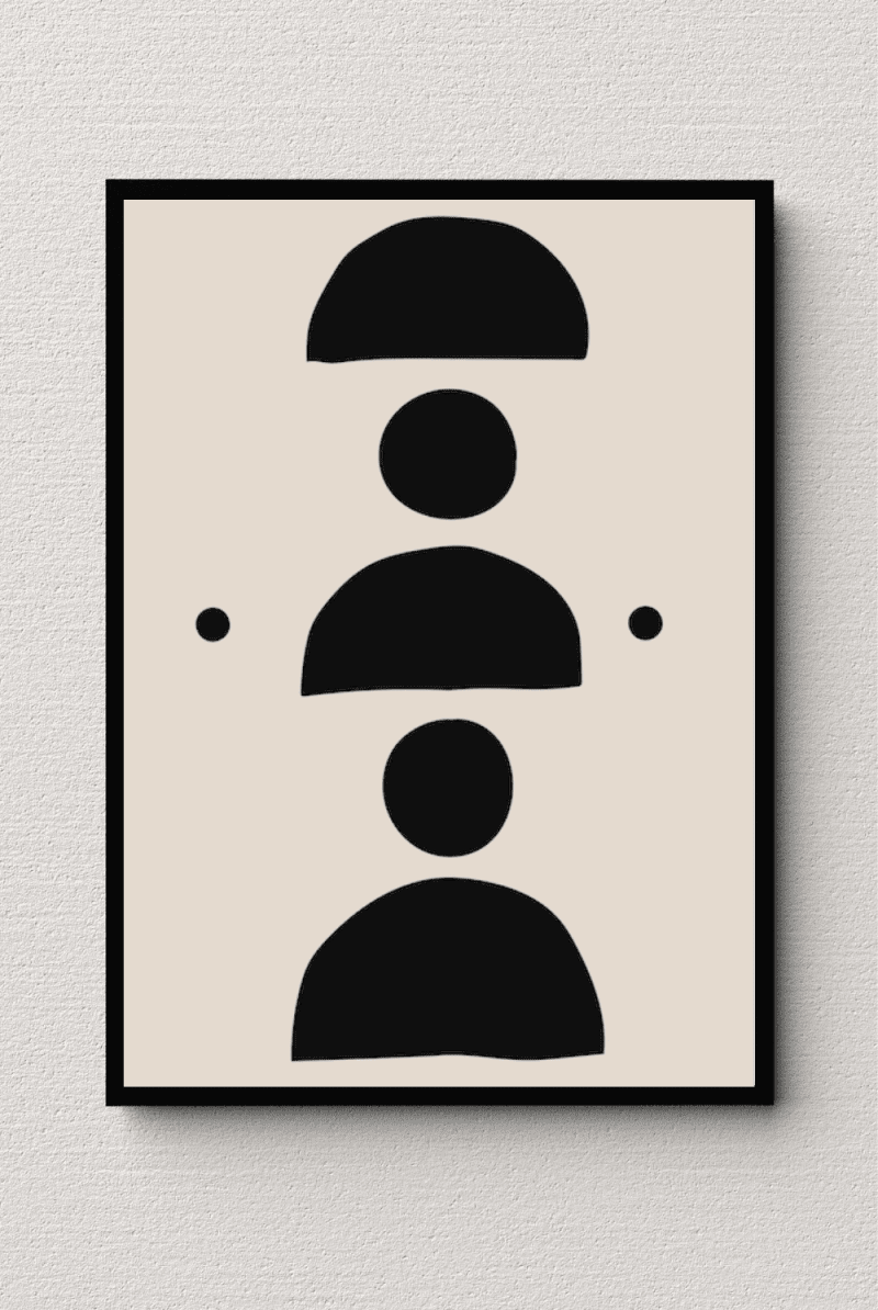 Symbolic Symmetry Wall Art