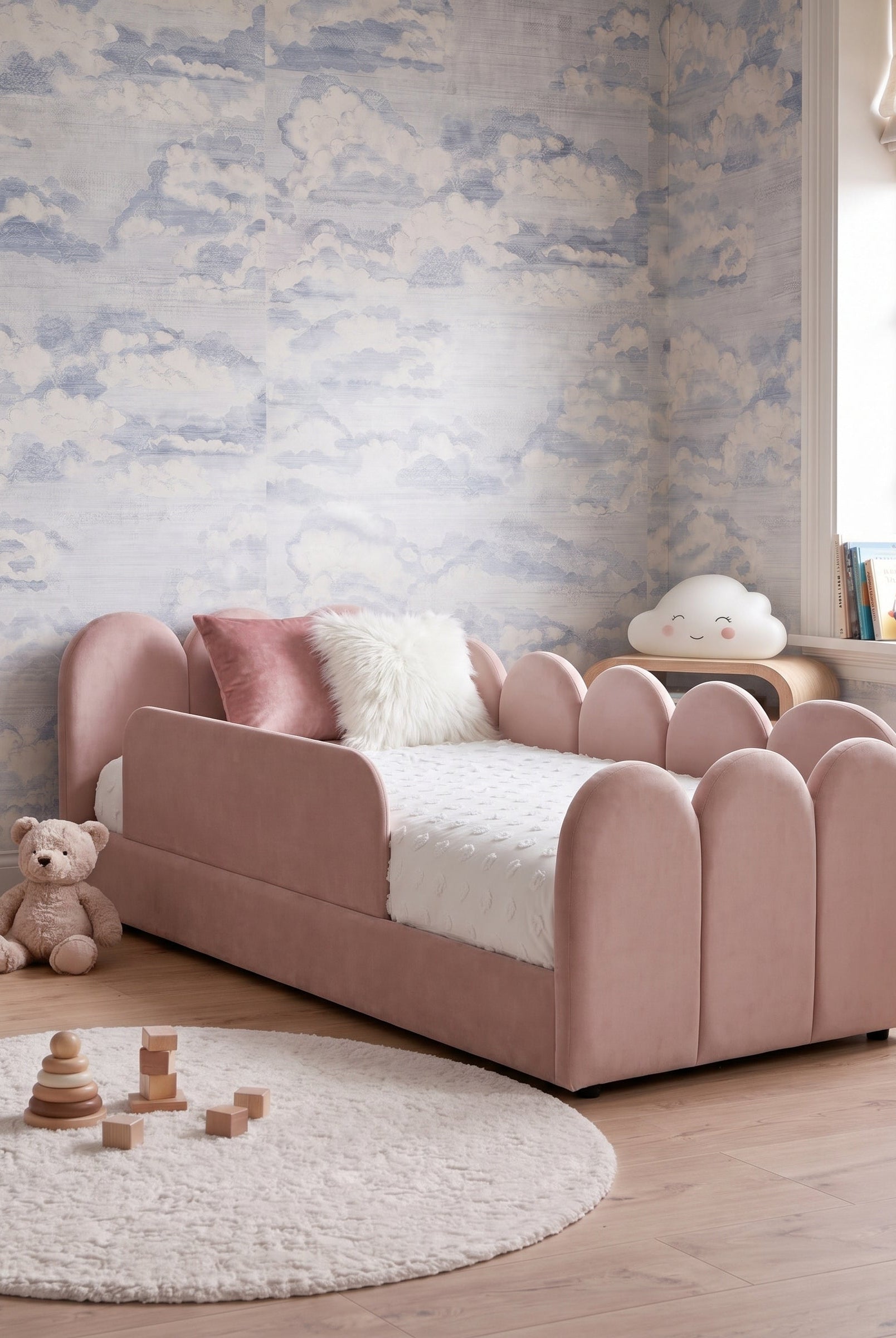 Telo Kids Pink Toddler Bed
