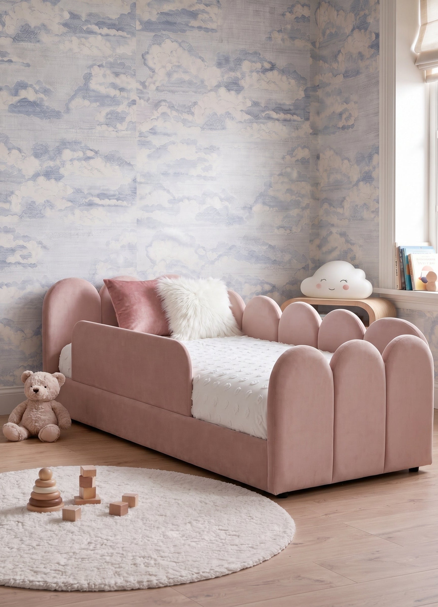 Telo Kids Pink Toddler Bed