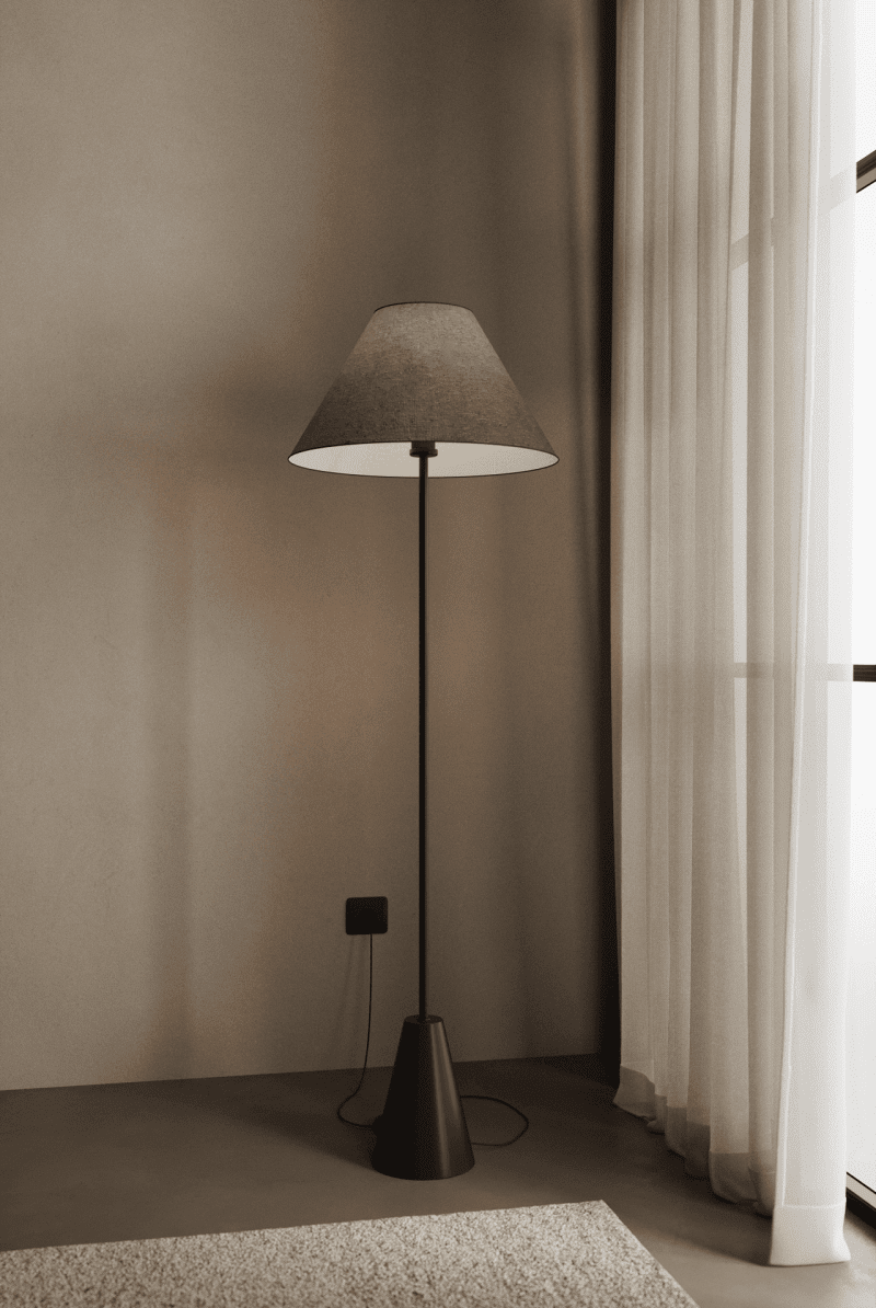 Midnight Pinnacle Floor Lamp