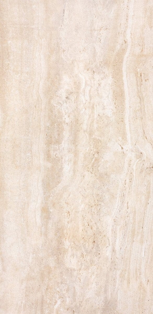 Gaby Irregular Top Travertine Dining Table