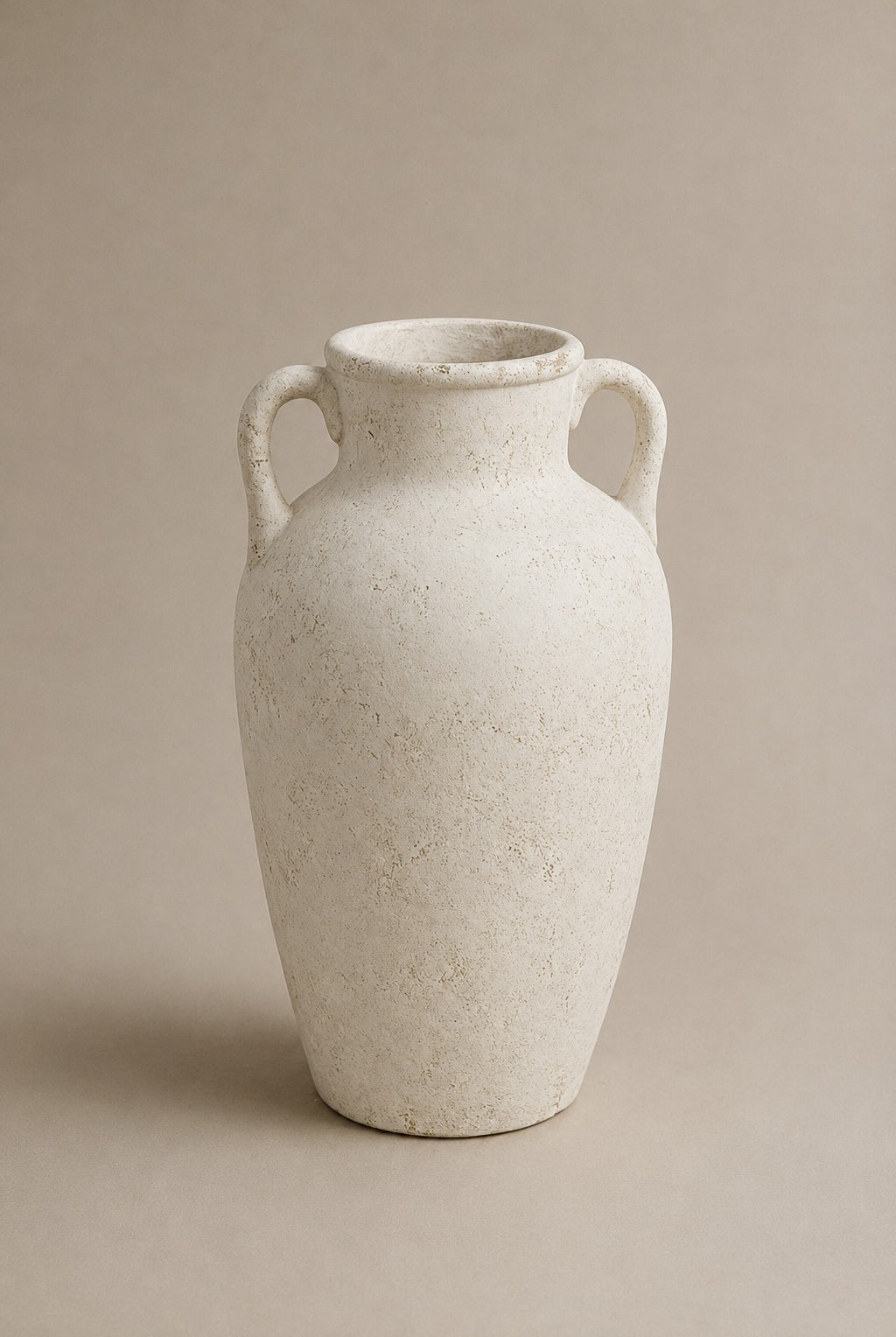 Zevora Ivory Ceramic Vase