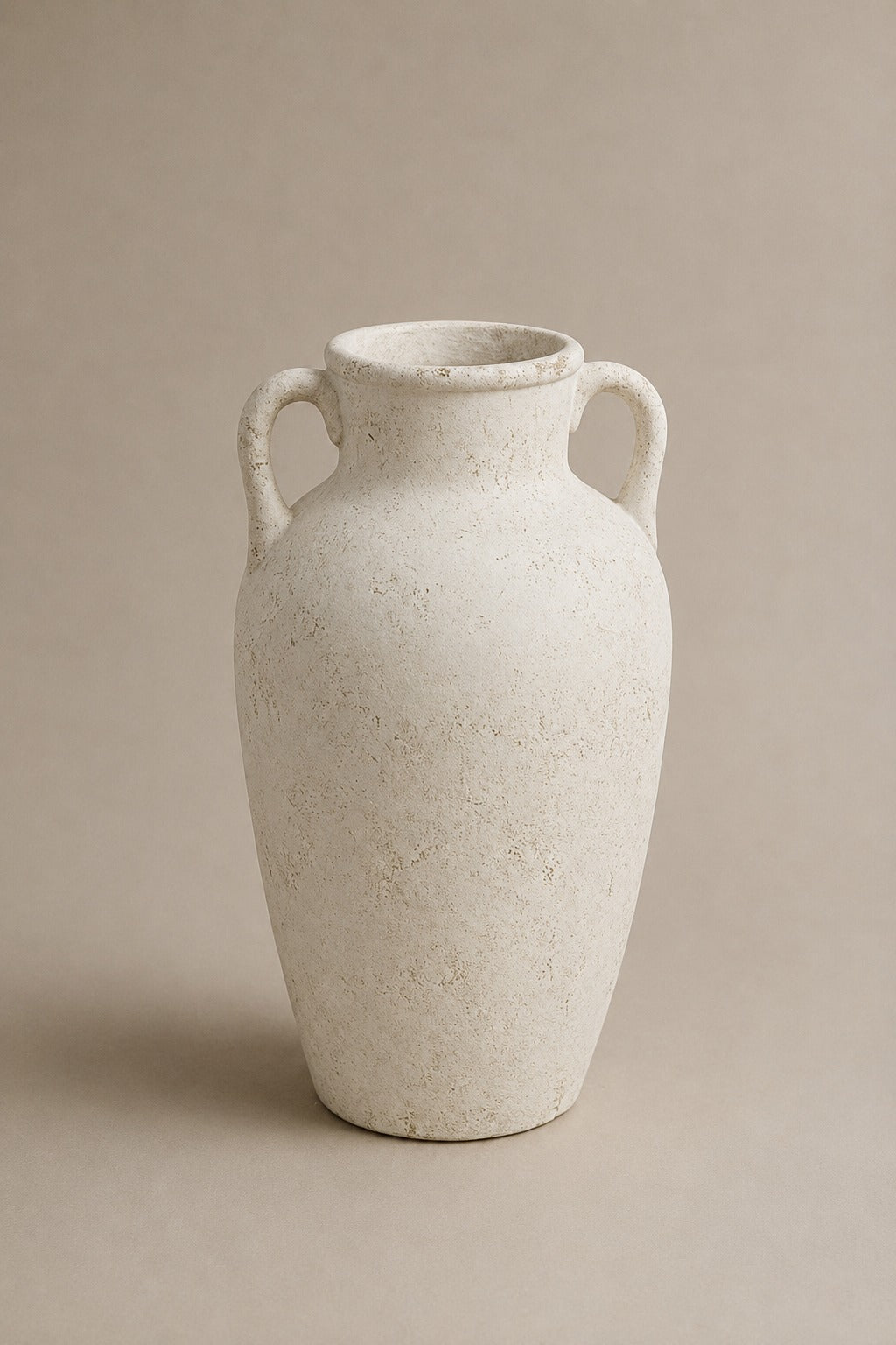 Zevora Ivory Ceramic Vase