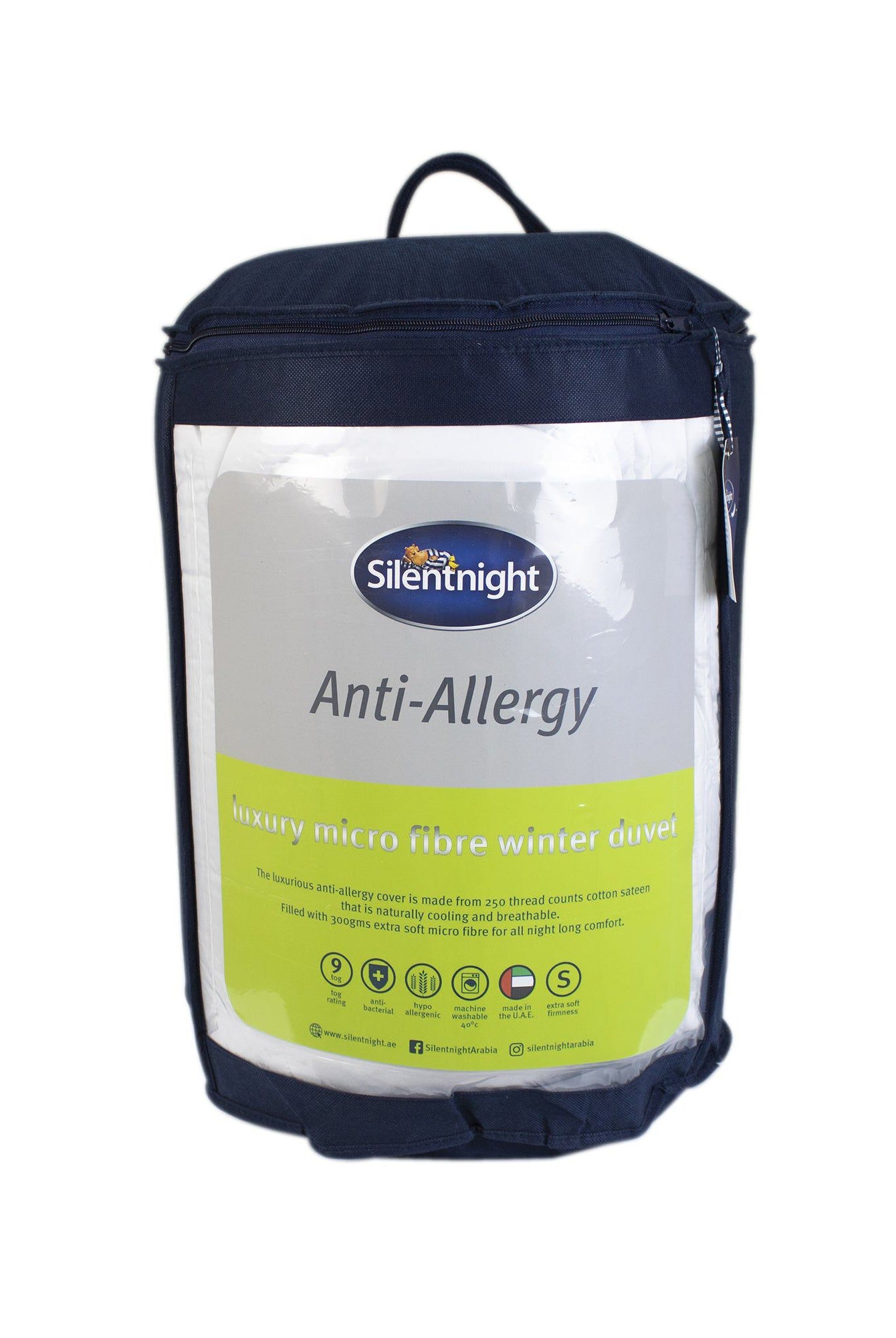 SILENTNIGHT ANTI-ALLERGY LUXURY MICROFIBRE WINTER DUVET