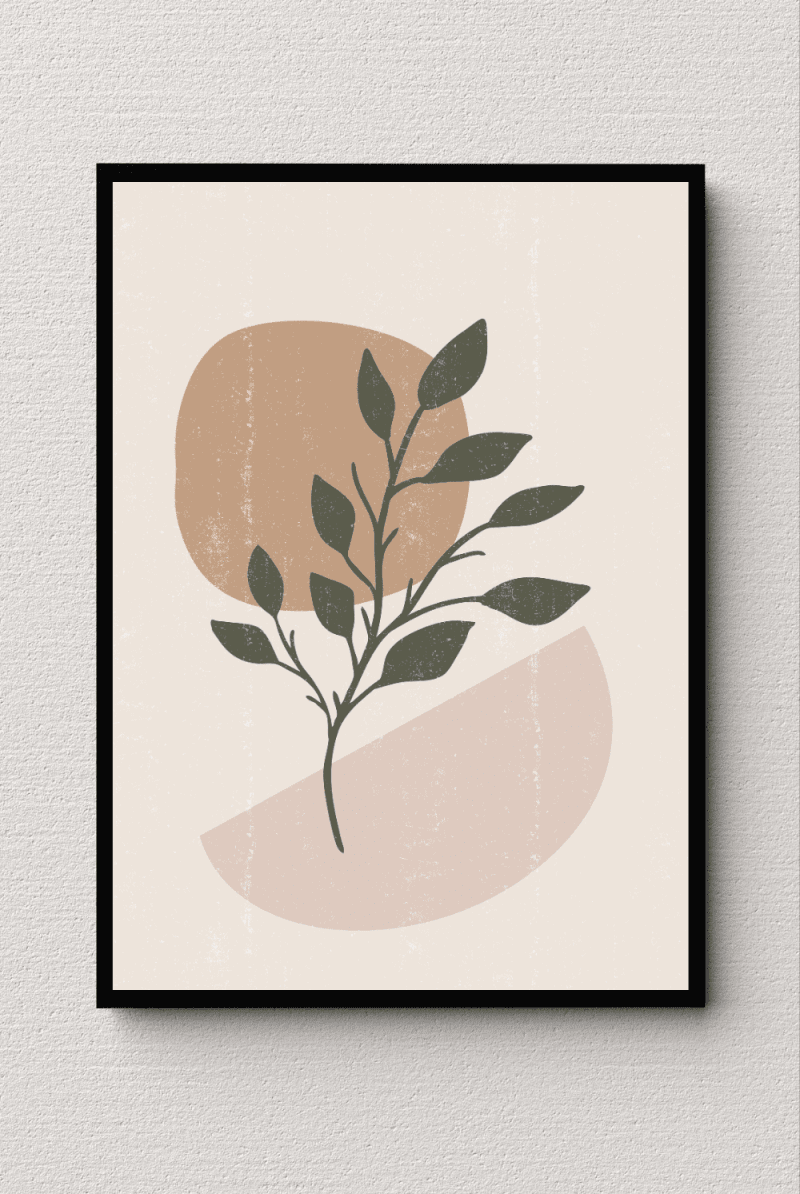Serenity Sprig Wall Art