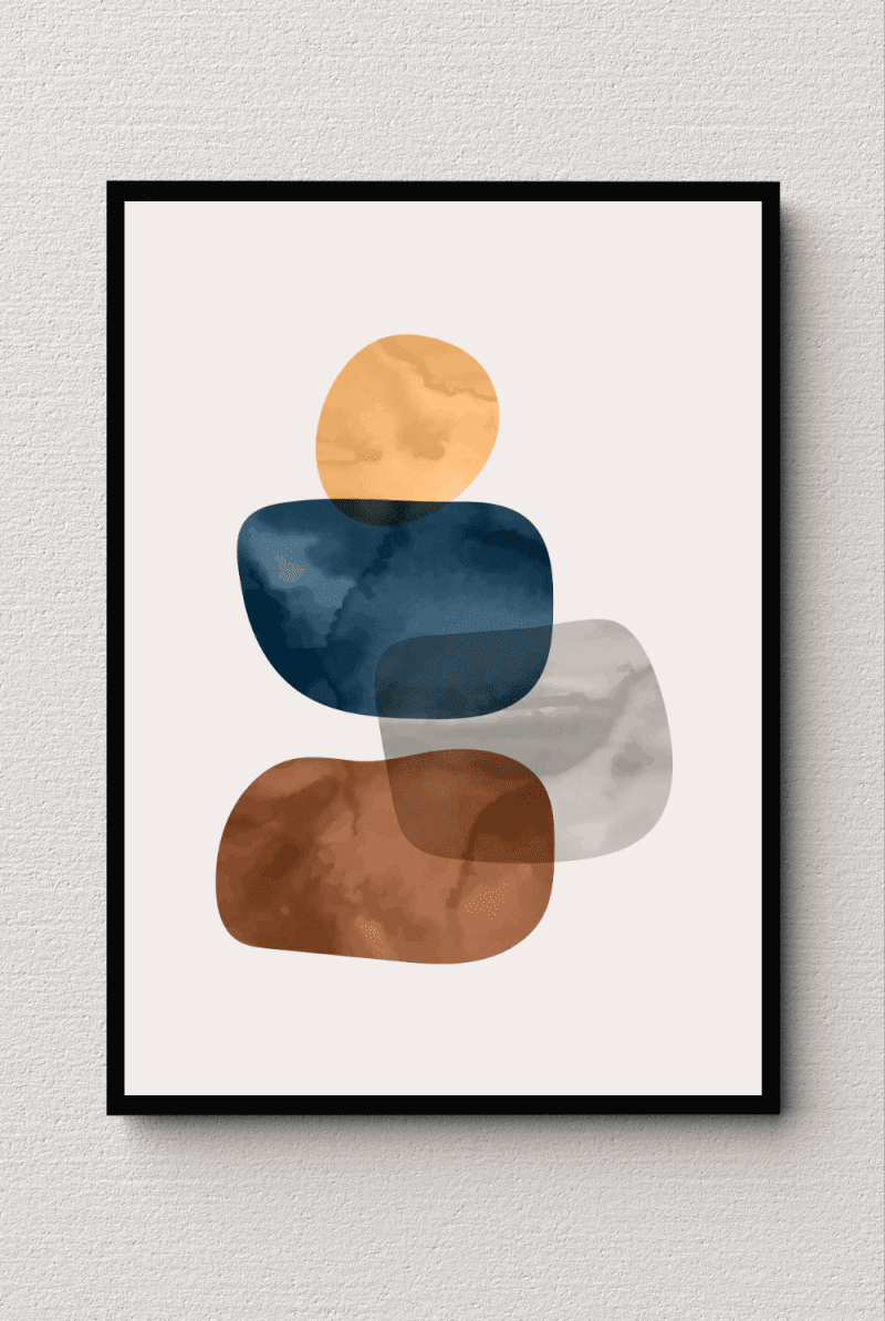 Chromatic Confluence Wall Art