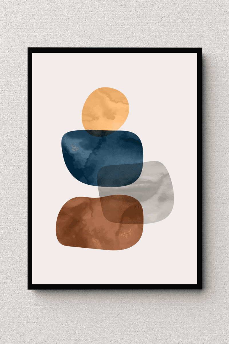 Chromatic Confluence Wall Art