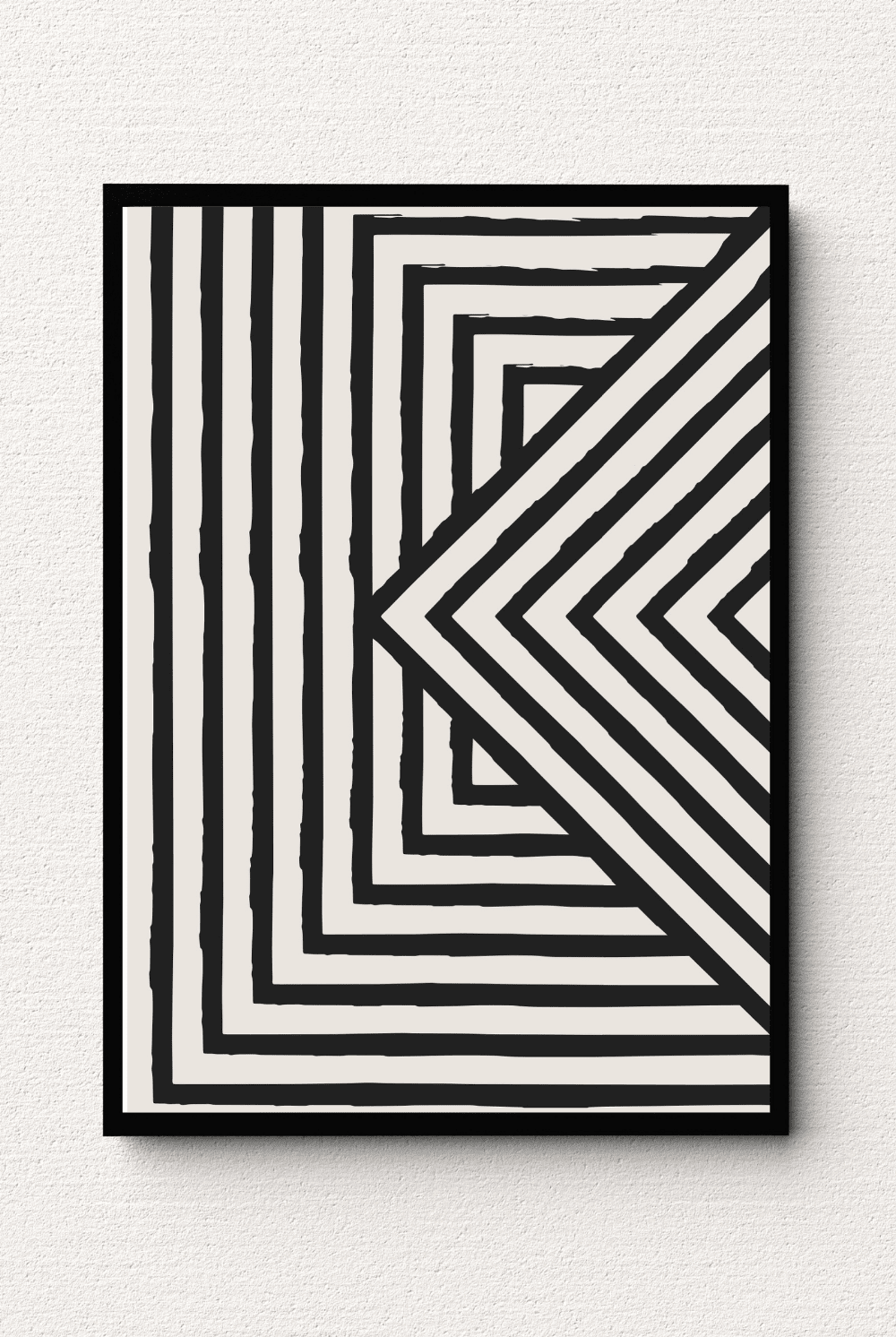 Geometric Pattern Abstract Wall Art IV