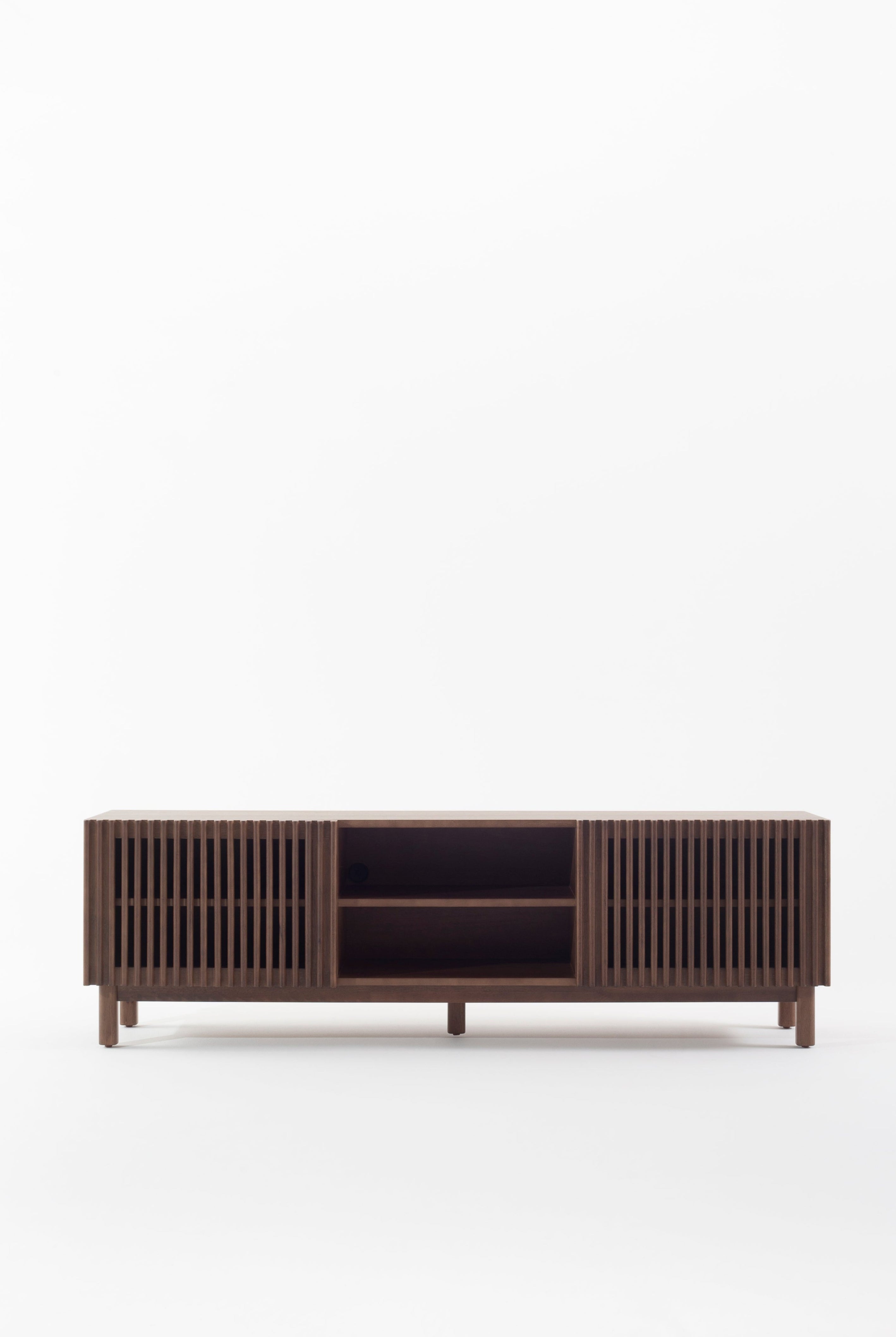 Julian Dark Wooden Media Unit