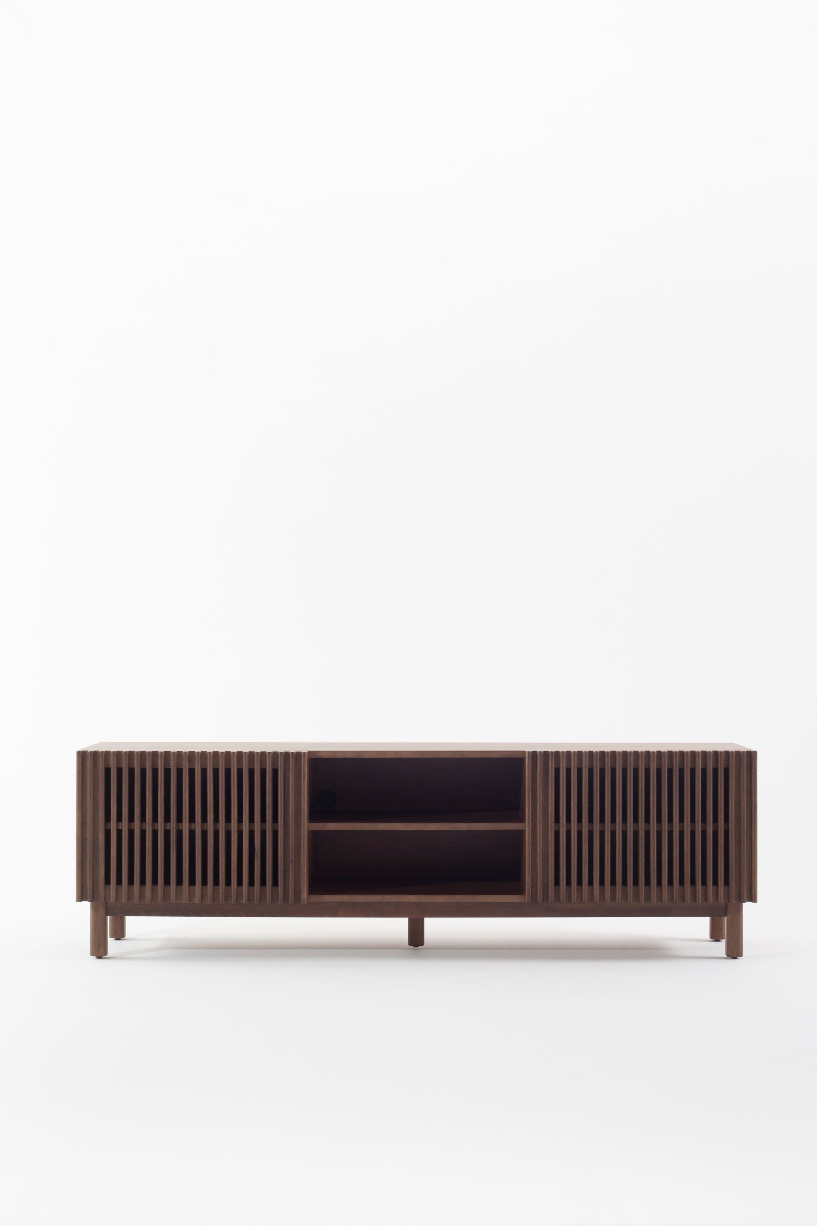 Julian Dark Wooden Media Unit