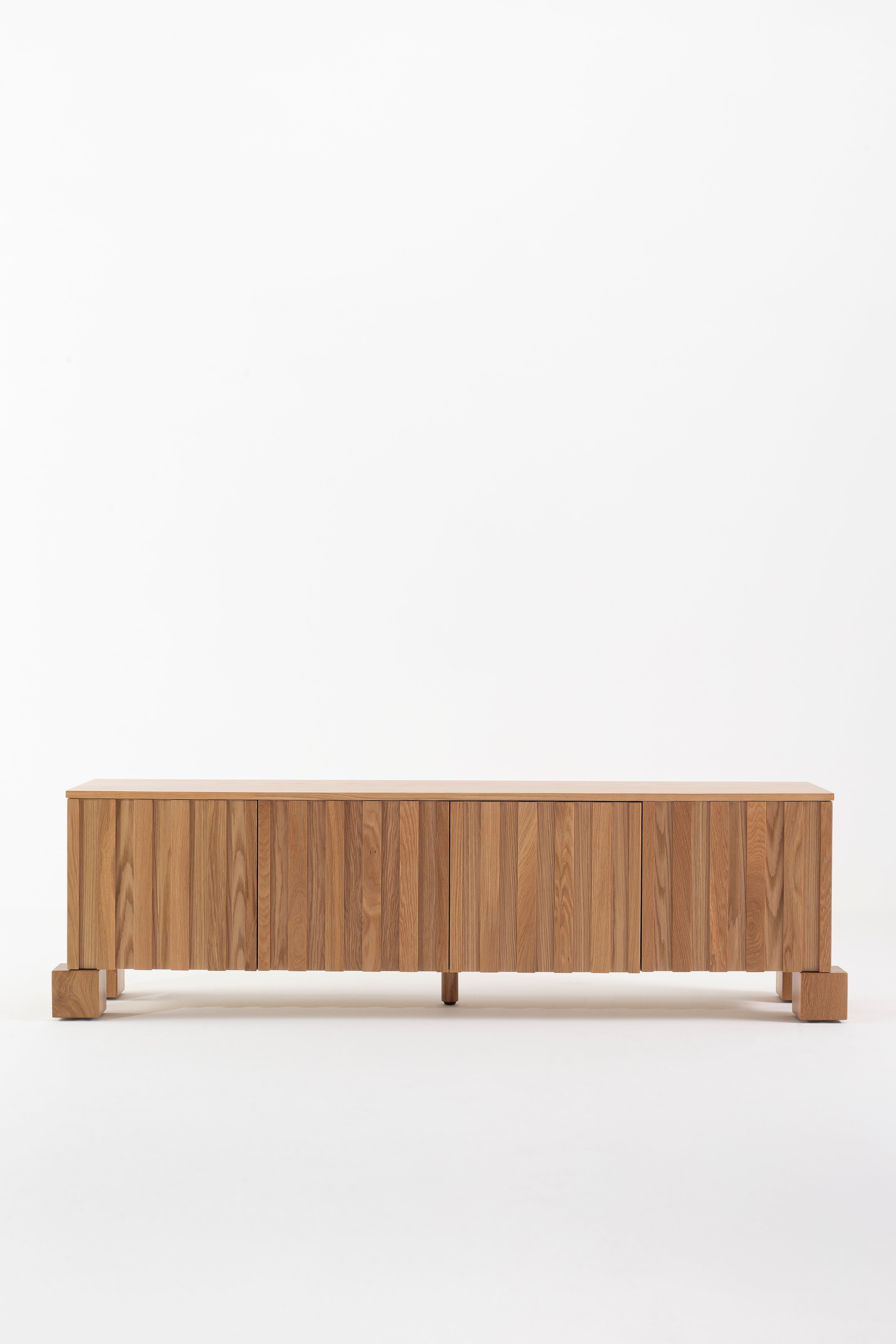 Nolan Natural Wooden Media Unit