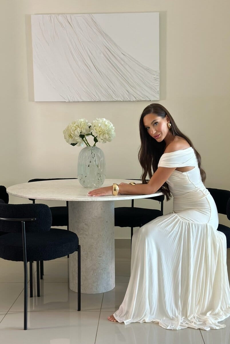 Boston Round Marble Dining Table (3 Sizes)