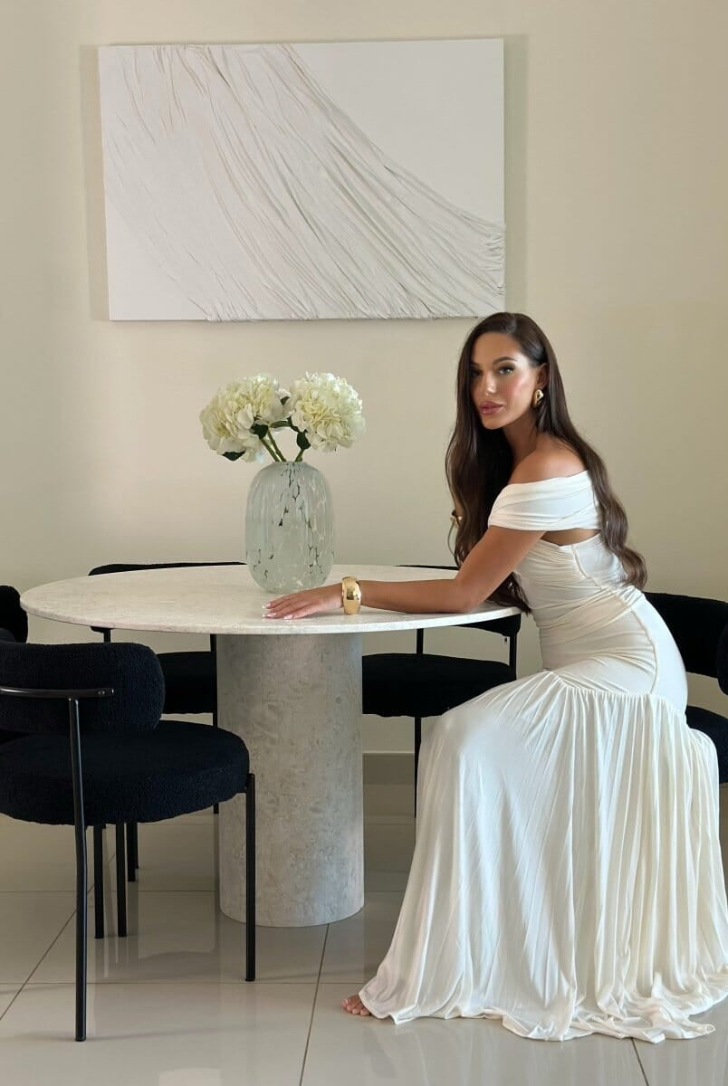 Boston Round Marble Dining Table (3 Sizes)