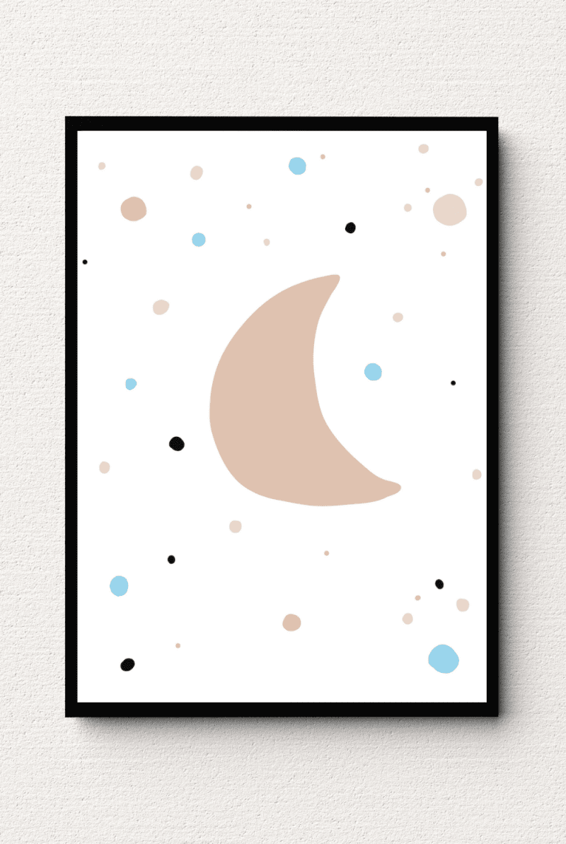 Crescent Dreams Wall Art