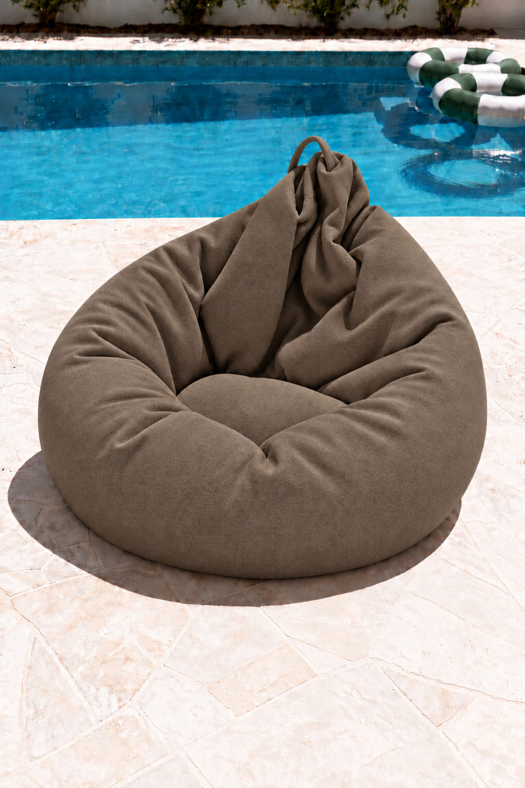 Nerlo Brown Outdoor Bean Bag