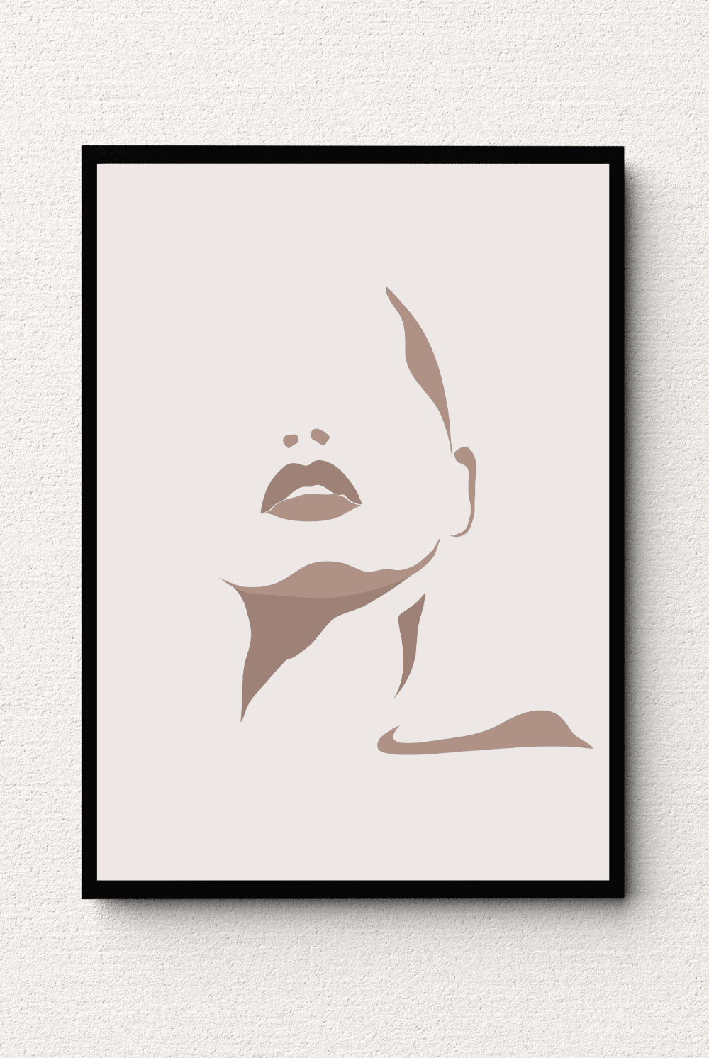 Proud Woman Abstract Wall Art