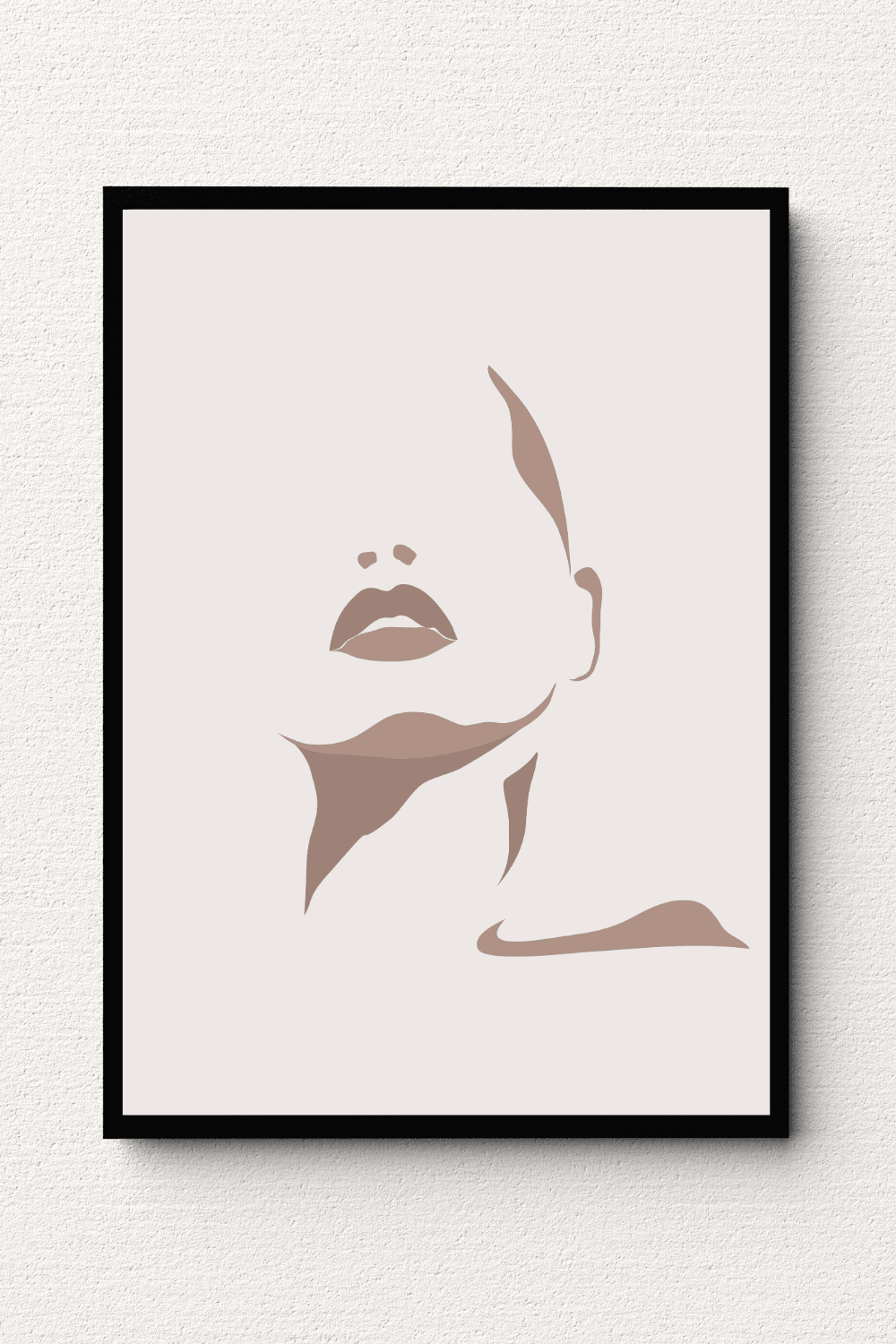 Proud Woman Abstract Wall Art